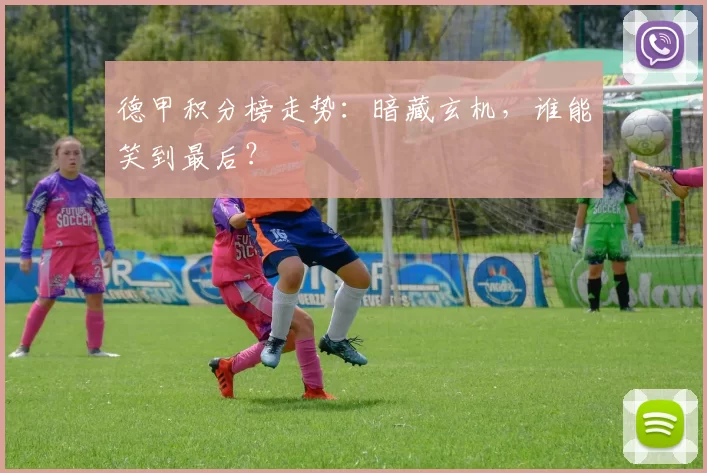 德甲积分榜走势:暗藏玄机,谁能笑到最后?